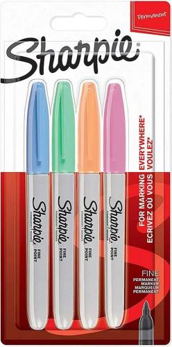 Fine Blíster 4 Colores Surtidos Pasteles Sharpie 2065402