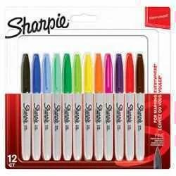 Marcadores Permanente Sharpie 1 X 12 Cores
