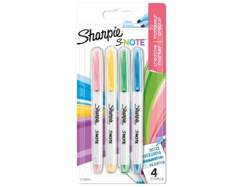 Snote Marcadores Blíster 4 Unidades Colores Surtidos Sharpie 2138234