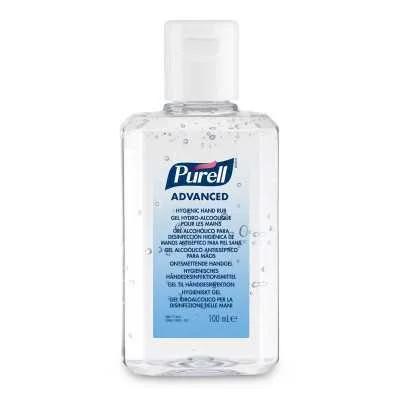 Pote de 100ml Gel Hidroalcoólico Advance Flip Top
