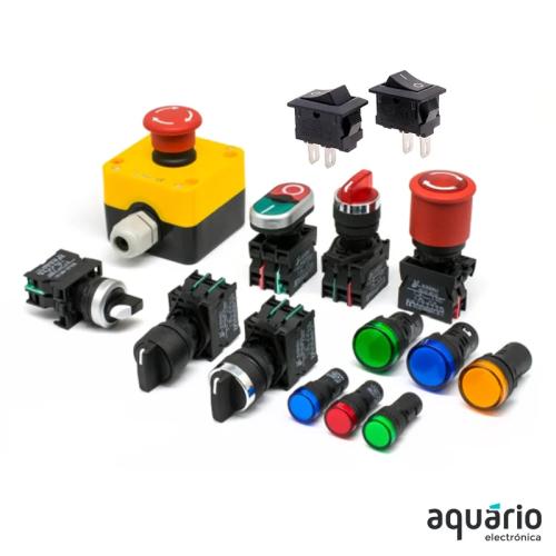 Microinterruptor Snap Action Com Alavanca Spdt