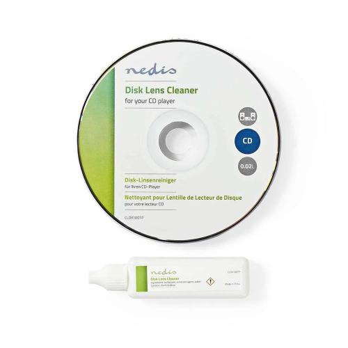 Limpador do Leitor de Disco Cd 20 Ml
