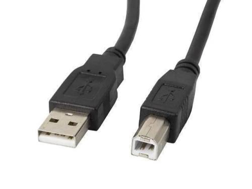 Cable Lanberg Impresora Usb Macho a Usb Macho Con Ferrita Negro 1 M