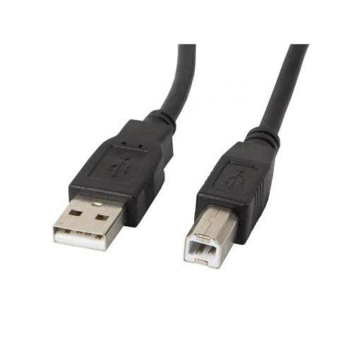 Cable Lanberg Impresora Usb Macho a Usb Macho Negro 0.5 M