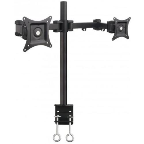 Techly Schreibtischhalterung F. 2lcd 13"-27" Diagonal Klemme