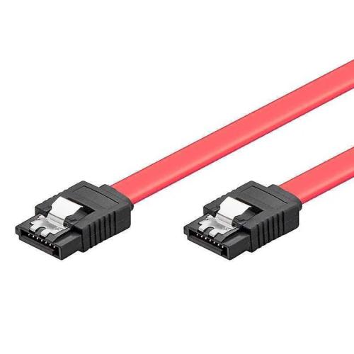 Ewent Ec1512 Cable de Sata 0,7 M Sata 7-Pin Negro, Rojo