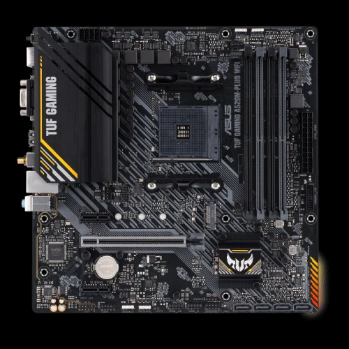 Mb Asus Tuf Gaming A520m-Plus Wifi (Amd,Am4,Ddr4,Matx)
