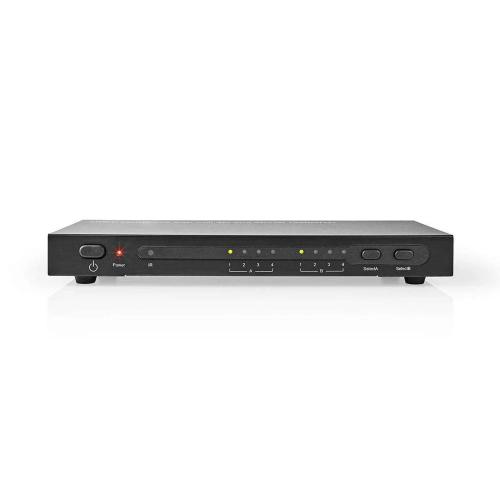 Interruptor de Matriz Hdmi | 4x2 Puertos - 4x En.