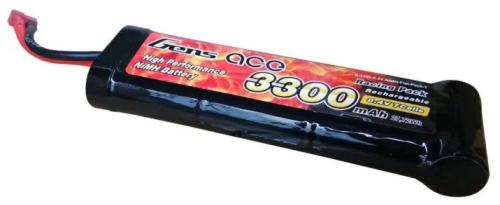 Baterie Gens Ace 3300mah 8,4v Nimh Flat T Plug