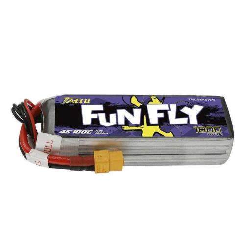 Baterie Tattu Funfly 1800mah 14,8v 100c 4s1p Xt60