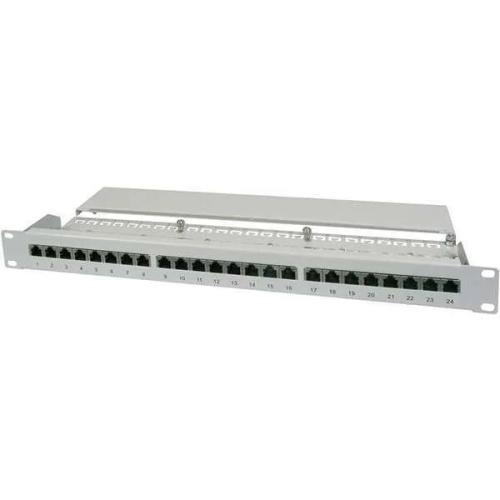 Digitus Patch Panel 19" 24p Cat5e 1u Blindado Cin.
