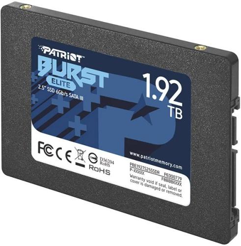 Ssd|Patriot|Burst Elite|1.92tb|Sata 3.0|3d Nand|W.