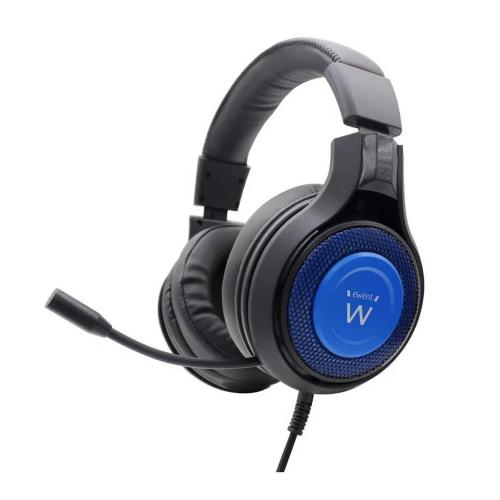 Auriculares com microfone para V&iacute;deojogos Ewent