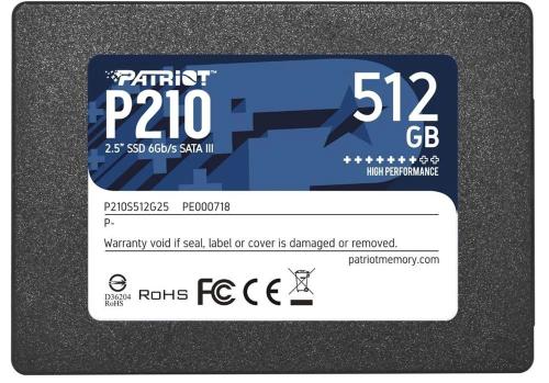 Patriot Memory P210 2.5 512 Gb Serial Ata Iii