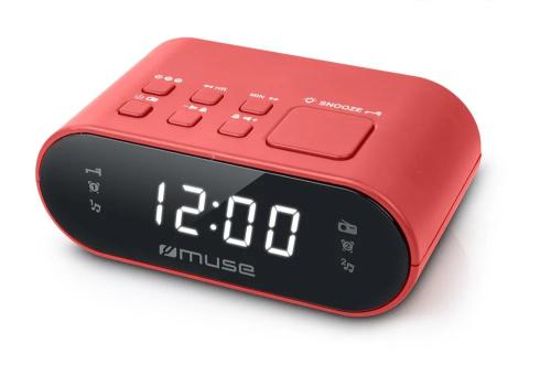 Muse Radiobudzik M-10 Red