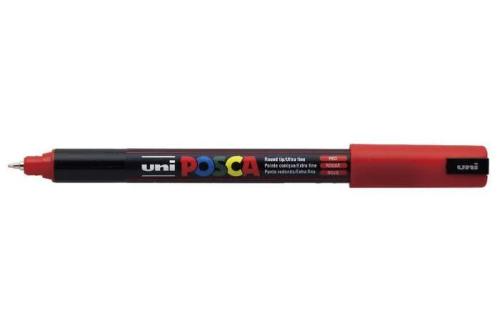 Marcador Posca Pc-1mr 0,7mm Rojo Uni-Ball 0898540.