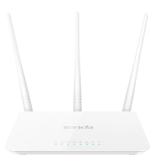 Tenda F3 Wireless Router Fast Ethernet White