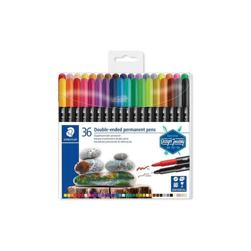 Staedtler Fasermaler D.Spitze Permanent 36st