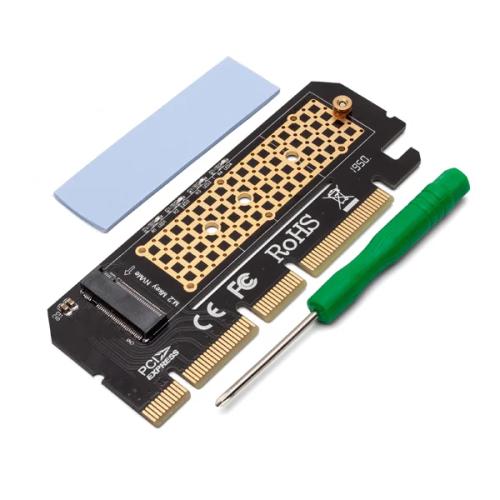 Adaptador Savio Ak-41, Pcie, M.2, Pc, Pasivo, Dat.