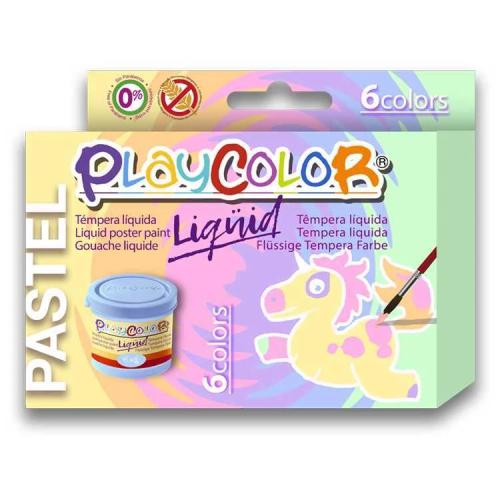 Playcolor Liquid, Azul, Verde, Laranja, Rosa, Vio.
