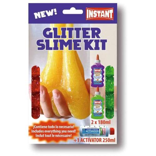 Maped Glitter Slime Kit, 610 Ml, Gel, Garrafa de .