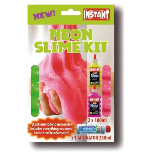 Maped Neon Slime Kit, 610 Ml, Gel, Garrafa de Cola