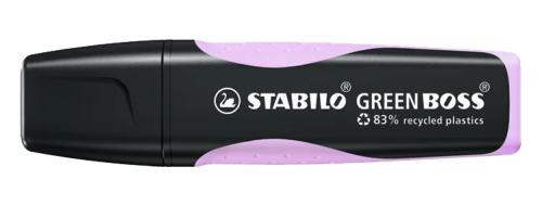 Marcador Fluorescente Green Boss Pastel Brisa Vio.