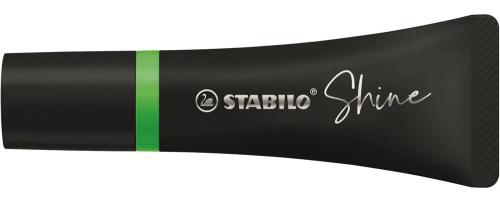 Marcador Fluorescente Shine Verde Stabilo 76/33