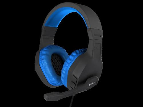 Auscultadores Headset Gaming Argon 200 C/ Microfone Preto/Azul - Genesis