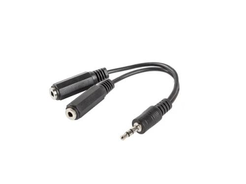 Adaptador Jack 3.5 mm Fêmea para Macho Lanberg
