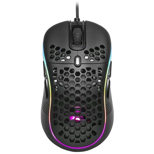 Sharkoon Maus Shark Light S Optisch 8 Tasten Usb Schw