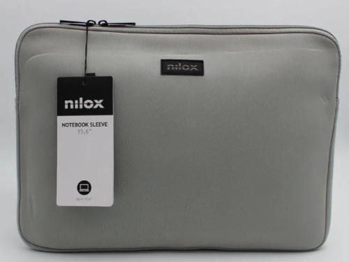 Funda Portatil Nilox 15,6" Gris