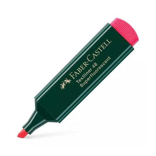 Marcador Vermelho Fluorescente