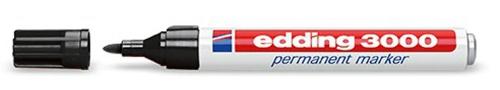 EDDING 3000, PRETO, BRANCO, PLÁSTICO, 1,5 MM, 10 .