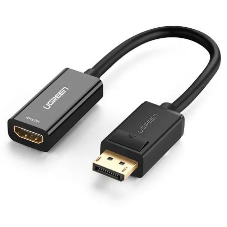 Adaptér Displayport (Samec) - Hdmi (Samice) Ugreen Mm137 4k - Cerný