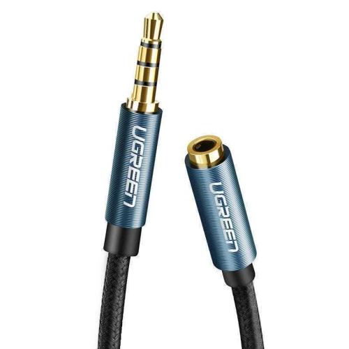 Aux Jack Audio Extender 3,5 Mm Ugreen Av118, 2 M (Cerná)