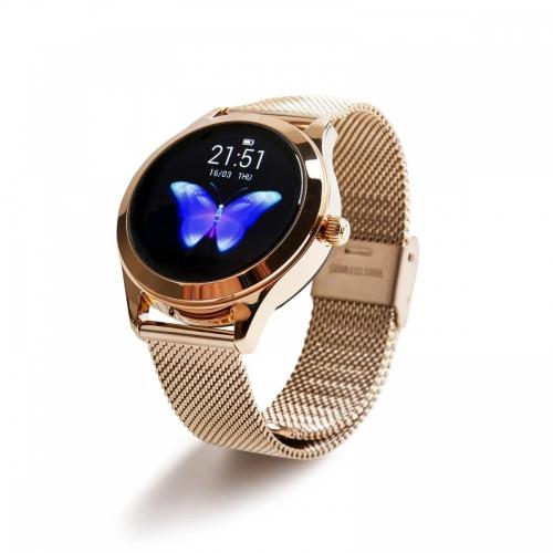 Smartwatch Smart Lady Rosa Dourado - Oromed
