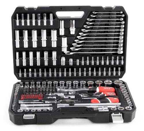 Conjunto de Chaves de Soquete Yato Yt-38841 1/4