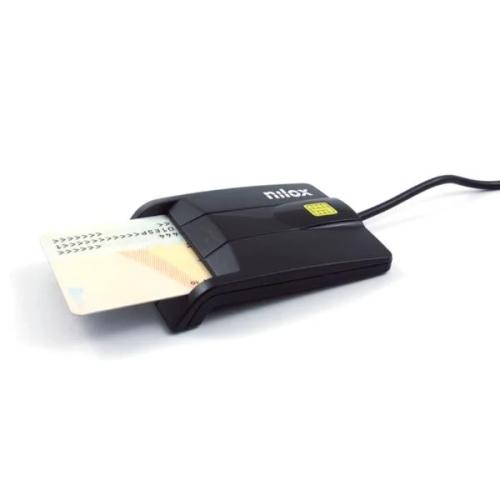 Leitor de Cartões Dni Usb 2.0 Preto - Nilox
