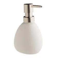 Dispensador Sabao Casa De Banho Bambu Branco Coleç