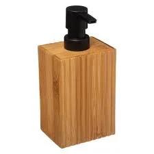 Dispensador Sabão Casa De Banho Bambu Coleção Terr