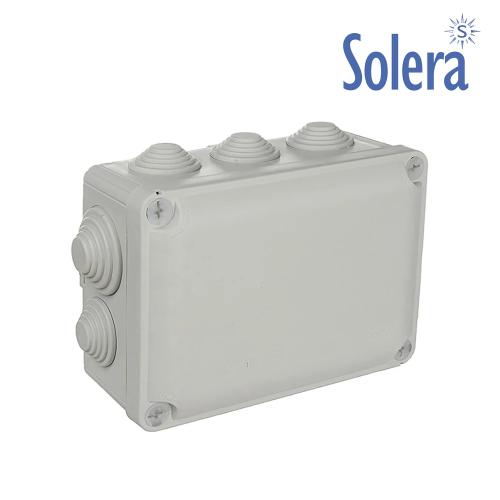 Caixa Quadrada Estanca 100x100x55mm Com Parafusos.
