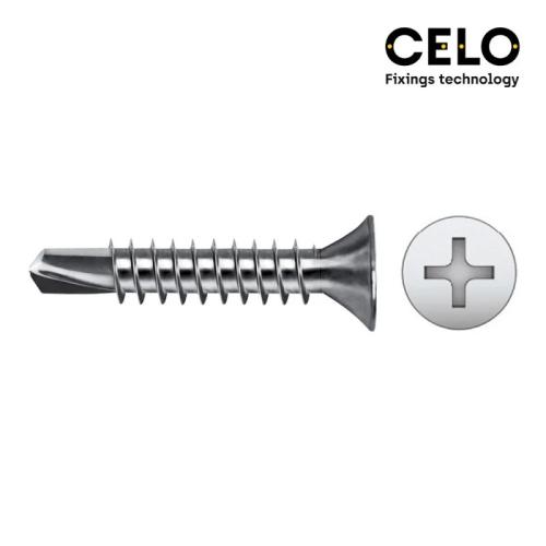 Caixa 500 Uni. Ponta Broca Escariado Philips Din.