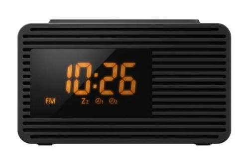 Panasonic Rc-800 Fm Radio With Alarm Clock Black