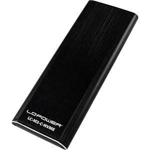 Caixa Externa p/ Disco M.2 (Preto) - LC-POWER