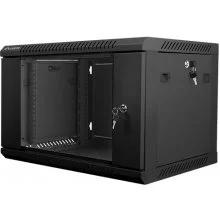 Armario Rack Lanberg 6u 600x450x368 Auto Ensambla.