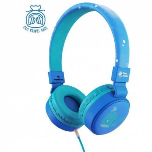 Planet Buddies Headphones Whale Kids Blue