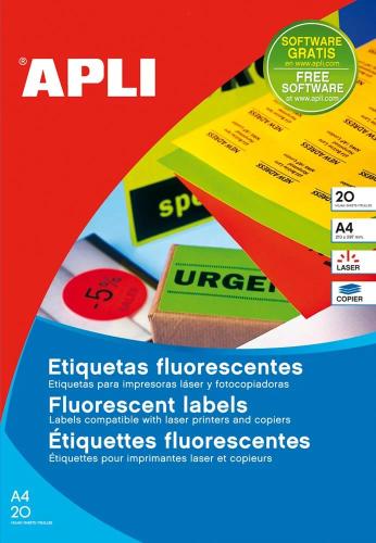 APLI 02880, VERMELHO, RECTÂNGULO, PERMANENTE, 210.