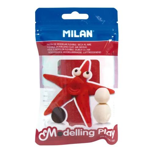 Plasticina Vermelha Milan Modelling Play
