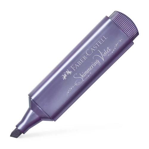 Marcador Textliner "Metálico" Color: Violeta Fabe.